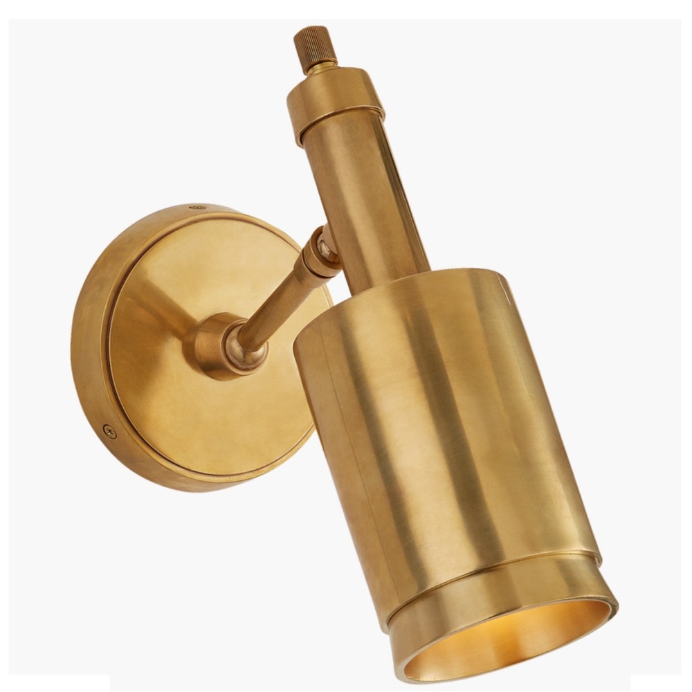 Visual Comfort, New Open Box - Anders Brass Small Articulating Wall Sconce